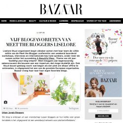 Urban Jungle Bloggers on Harper's Bazaar NL